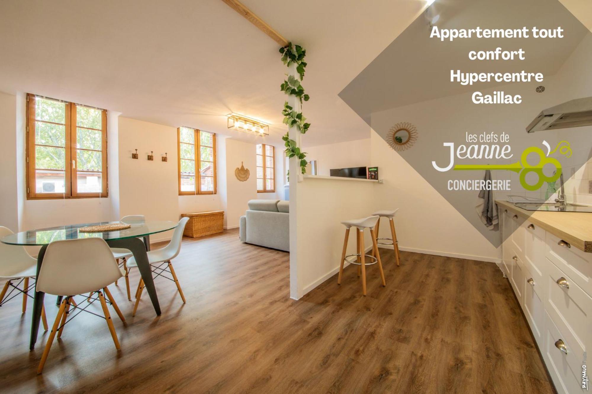 Appartement Tout Confort - Hypercentre - 58M2 - غايلاك المظهر الخارجي الصورة